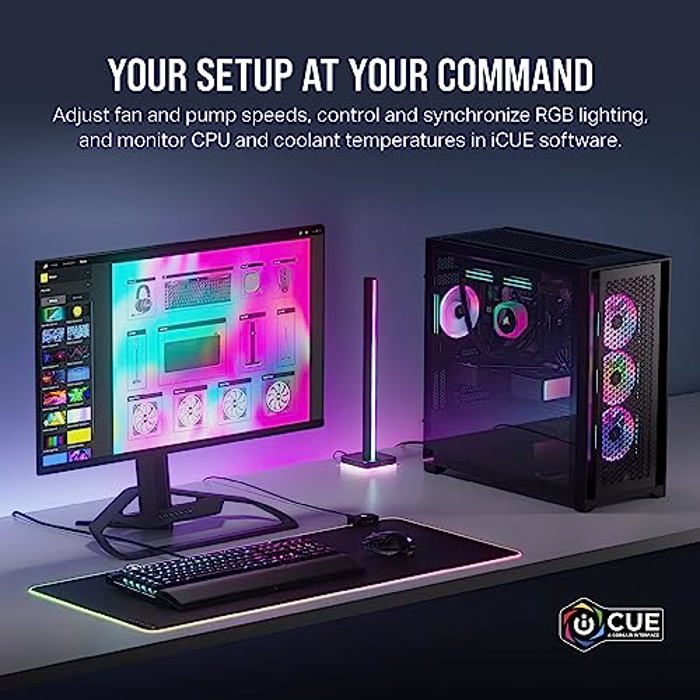 Corsair iCUE LINK QX140 RGB 2 Pack image 7