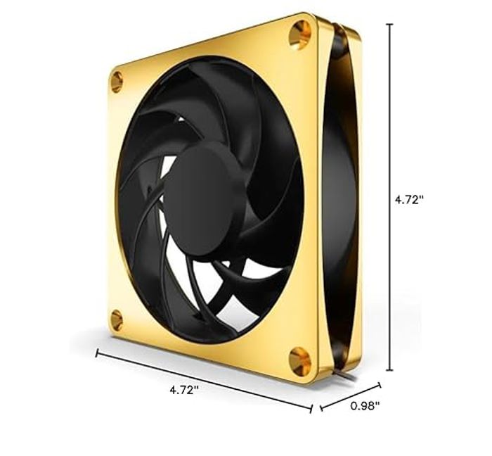 Alphacool Apex Stealth Metal Gold image 9