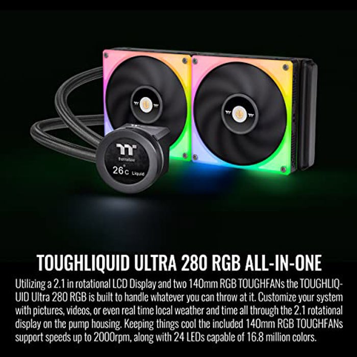 Thermaltake TOUGHLIQUID Ultra 280 RGB image 2