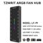 TZMRIT ARGB PWM Fan Hub thumbnail 4