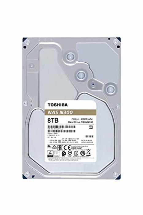 Toshiba N300 NAS 8TB HDWG180XZSTA image 5