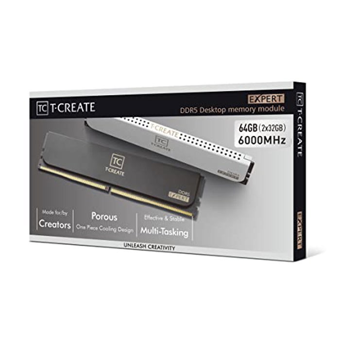 TEAMGROUP T-Create Expert Overclocking 10L 64GB (2 x 32GB) DDR5 6000MHz White image 7