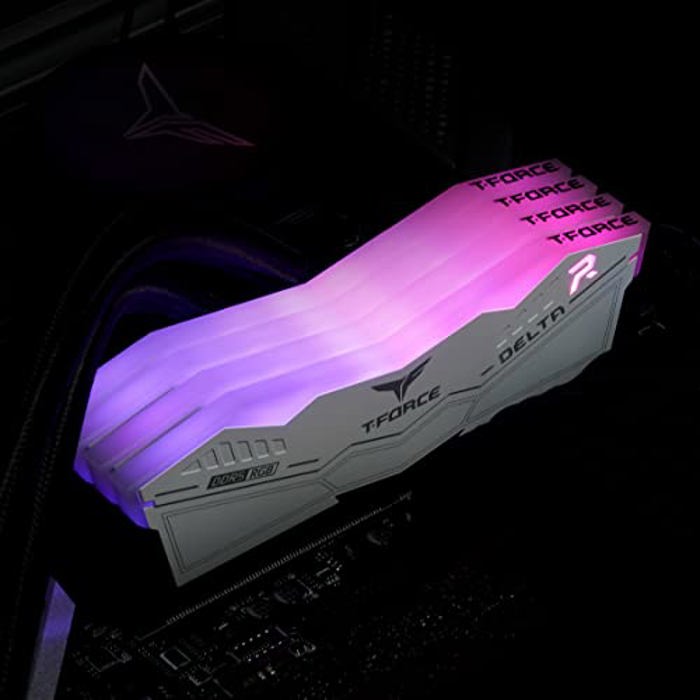 TEAMGROUP T-Force Delta RGB 48GB (2x24GB) DDR5 7200MHz White image 7