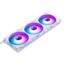 Phanteks M25-140 Gen2 Reversed Blade Triple Pack ARGB White