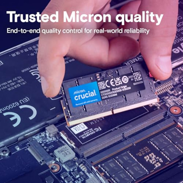 Price history for Crucial 8GB DDR5 5600MHz SODIMM | Pangoly