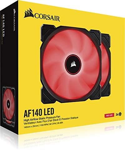 CORSAIR AF140 LED Dual Pack Red image 15