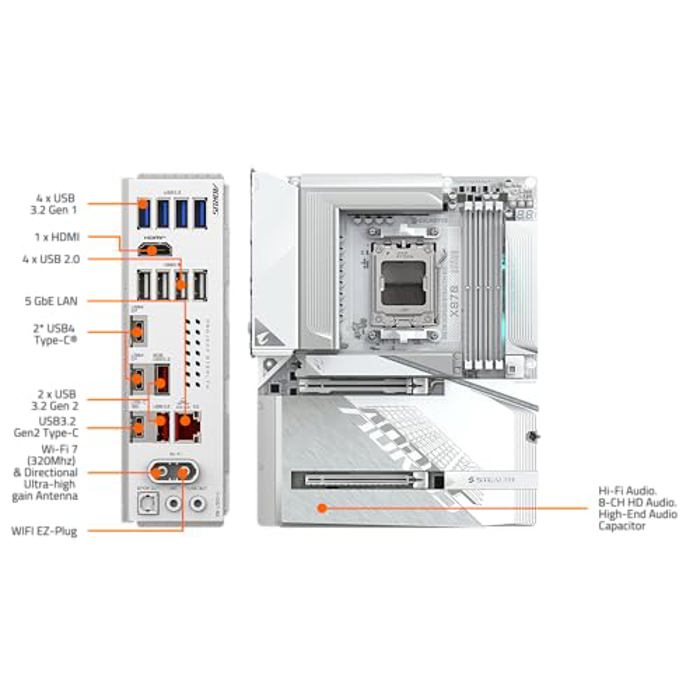 Gigabyte X870 A STEALTH ICE image 7