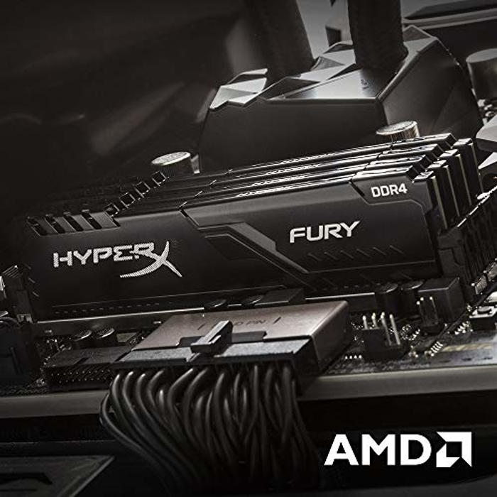 Kingston HyperX Fury Black 64GB (2x32GB) DDR4 3600MHz image 8