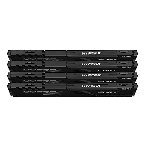 HyperX Fury Black 64GB (4 x 16GB) DDR4 2400MHz image 2