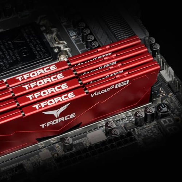 TEAMGROUP T-Force Vulcan Alpha 32GB (2x16GB) DDR5 6000MHz Red image 7