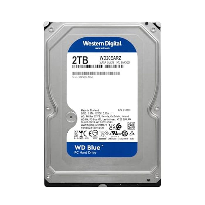 Western Digital WD Blue 2TB WD20EARZ vs TOSHIBA 3TB DT01ACA300