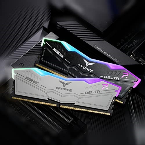 TEAMGROUP T-Force Delta RGB 32GB (2x16GB) DDR5 5600MHz White image 4