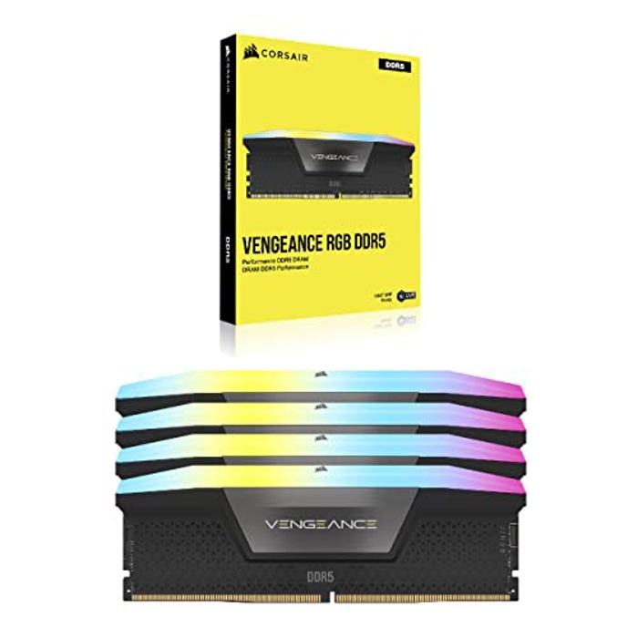 CORSAIR Vengeance RGB 96GB (4x24GB) DDR5 6400MHz image 6