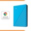WD 4TB My Passport Blue thumbnail 2