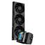 Thermalright Stream Vision 360 Black 3.5" Magnetic Embedded Fan LCD Screen 640x480 Resolution 2400RPM SV360 BLACK-D2