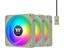 Thermaltake CT140 EX Reverse ARGB 140mm Magnetic Connect PWM Green 3 Pack CL-F199-PL14MG-A