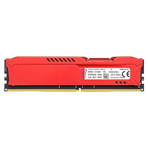 HyperX Fury Red 16GB DDR4 2666MHz Red image 6