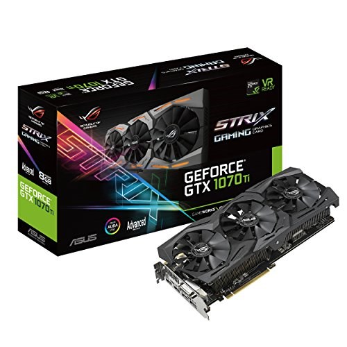 ASUS ROG Strix GeForce GTX 1070 Ti 8GB Advanced Edition Graphics