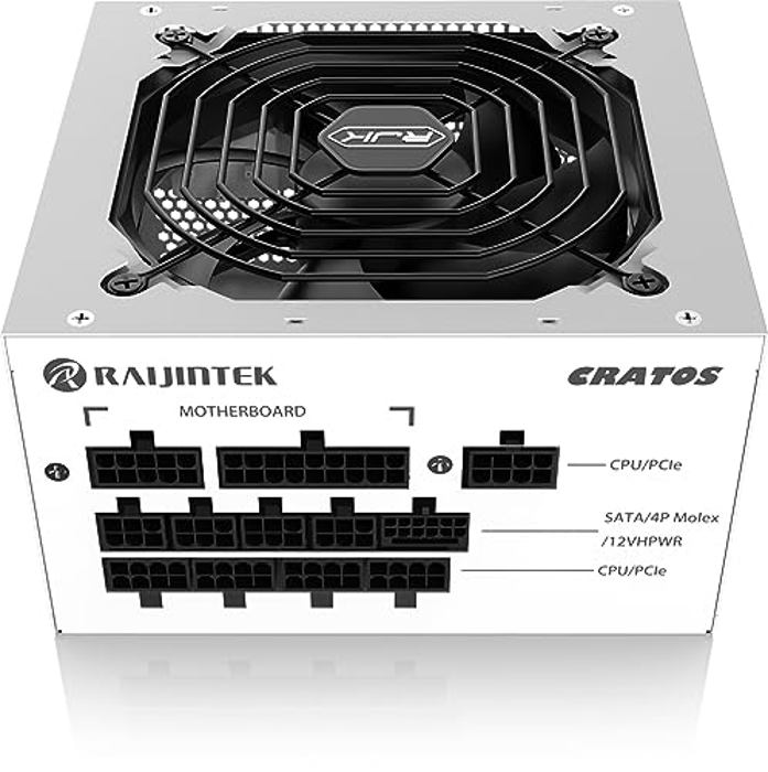 RAIJINTEK CRATOS 1000 WHITE image 4