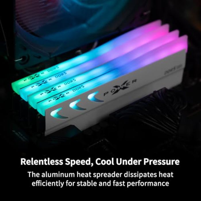 Silicon Power Storm RGB 32GB (2x16GB) DDR5 7200 image 6