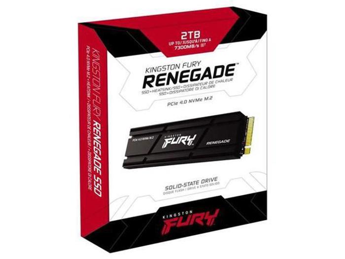 Kingston Fury Renegade 2TB Heatsink SSD - Specs, Performance