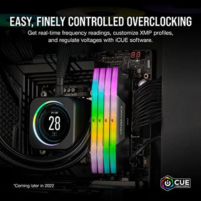 CORSAIR VENGEANCE RGB 64GB (2x32GB) DDR5 5600MHz CL40 image 5