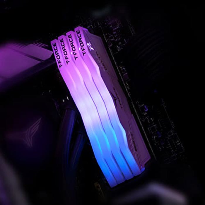 TEAMGROUP T-Force Delta RGB 48GB (2x24GB) DDR5 8000MHz White image 5