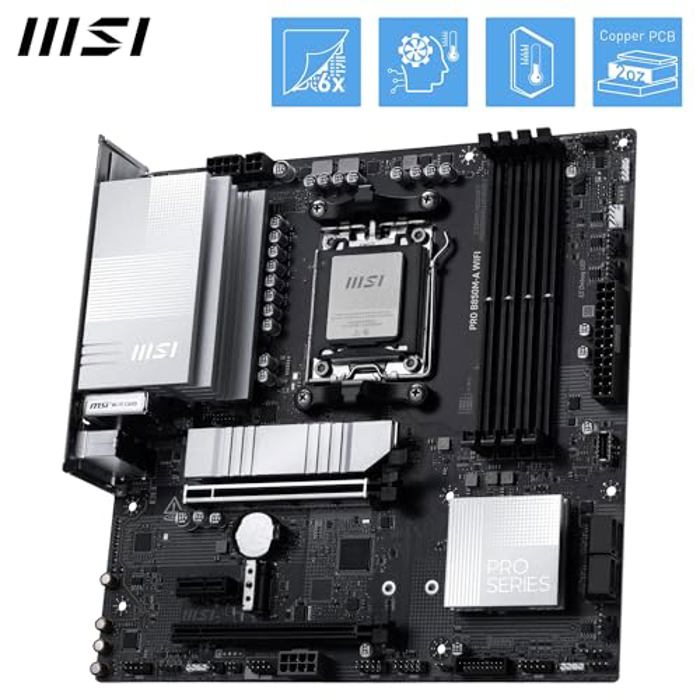 MSI PRO B850M-A WiFi Motherboard - Specs, Compare Prices | Pangoly