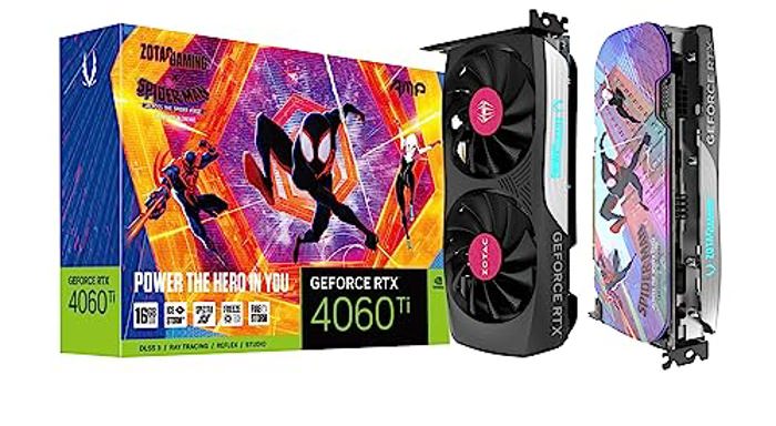 Price history for ZOTAC GeForce RTX 4060 Ti 16GB AMP Spider-Man 