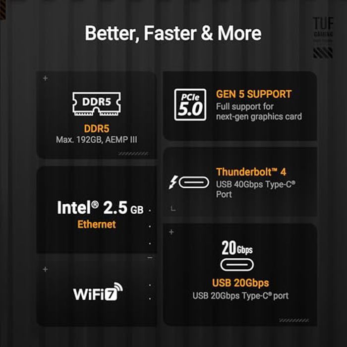 ASUS TUF Gaming Z890-PLUS WiFi image 5
