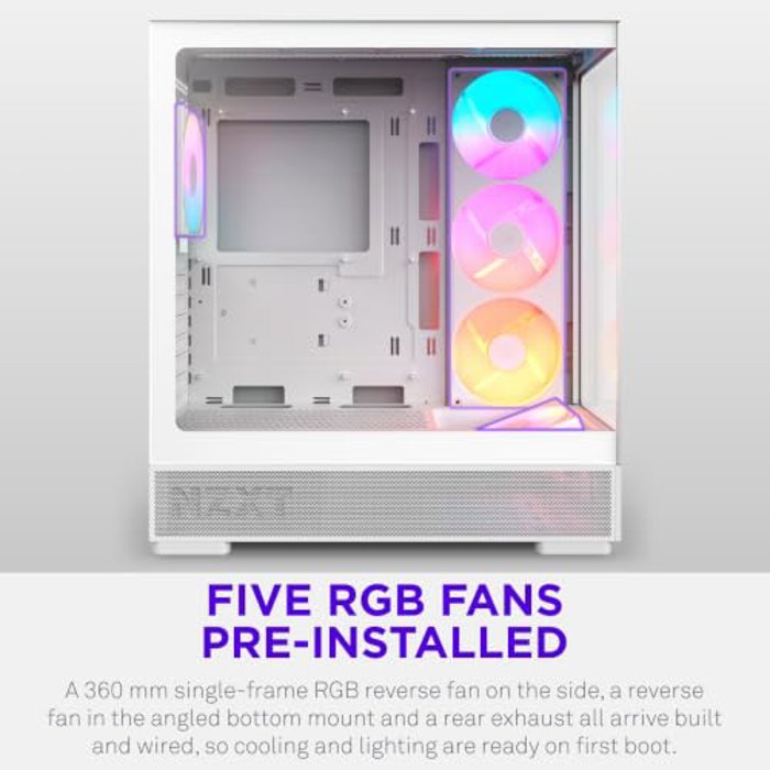 NZXT S5 RGB Deluxe White image 3