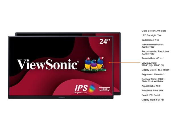 ViewSonic VA2456-MHD_H2 image 2