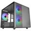 Mars Gaming MC400 Micro ATX Window Tempered Glass 3x 120mm RGB Fans Full Mesh Side Panel