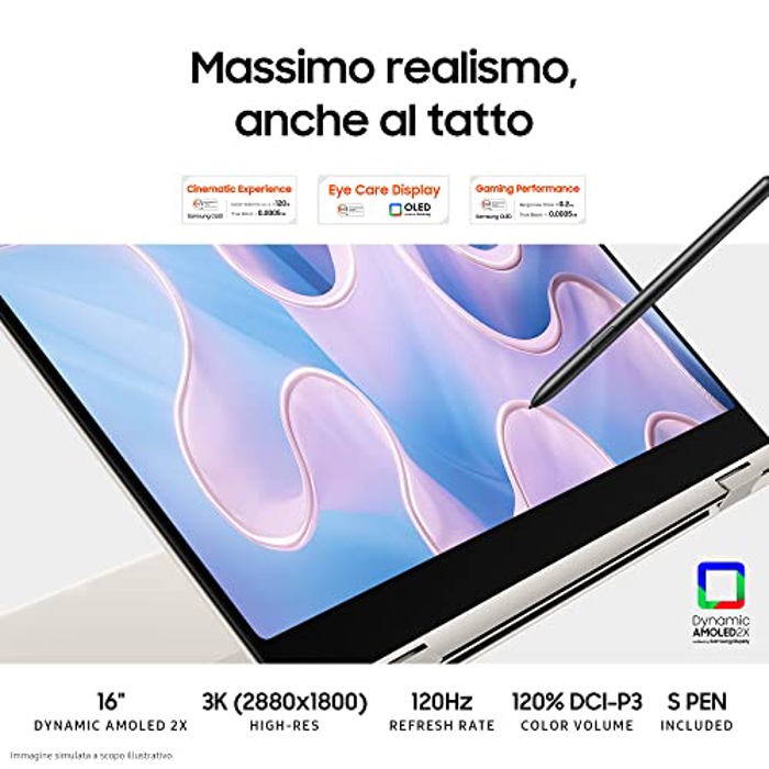 Samsung Galaxy Book3 Pro 360 NP960QFG-KA3IT image 4