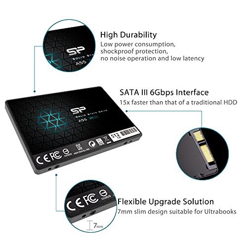 Silicon Power 512GB SSD 3D NAND A55 image 6