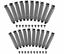 20 Pieces PCI Slot Cover Hard Steel Dust Filter Blanking Plate, Vented Slot Covers for Computer Cases with Screws