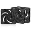 ARCTIC P12 Pro Reverse 3 Pack 120mm with Reverse Airflow PWM Y Cable Splitter 500-3000 RPM 0 RPM <5% PWM hydrodynamic Bearing 4-Pin ACFAN00332A