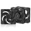 ARCTIC P14 Pro Reverse 3 Pack 140mm Reverse Airflow PWM Fan Y Cable Splitter 400-2650 RPM 0 RPM <5% PWM hydrodynamic Bearing 4-Pin ACFAN00330A