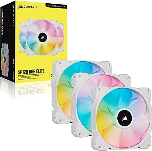 CORSAIR iCUE SP120 RGB Elite White Triple Fan image 8