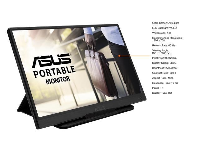 ASUS ZenScreen MB165B image 5