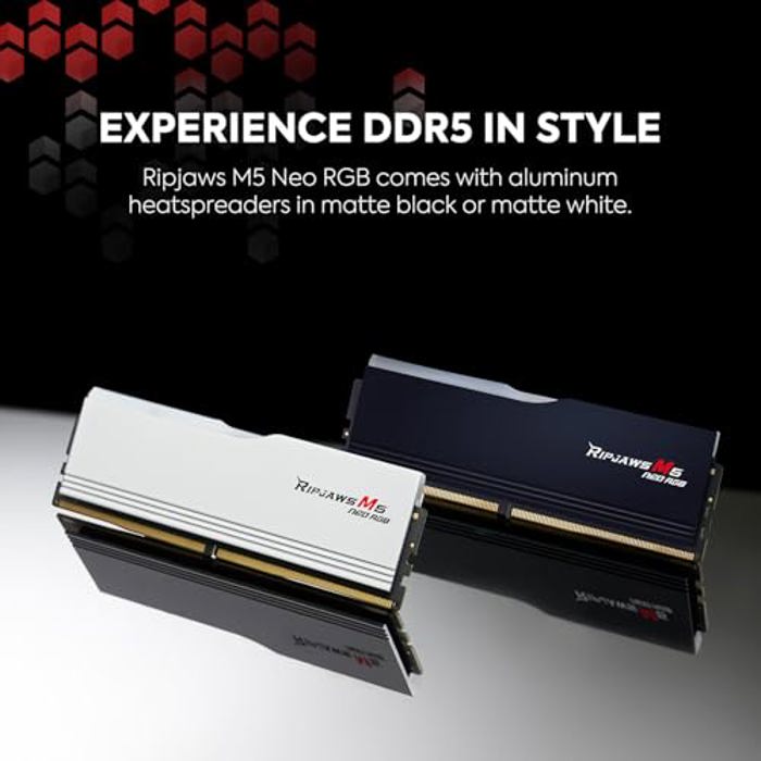 Price history for G.SKILL Ripjaws M5 Neo RGB 32GB (2x16GB) DDR5