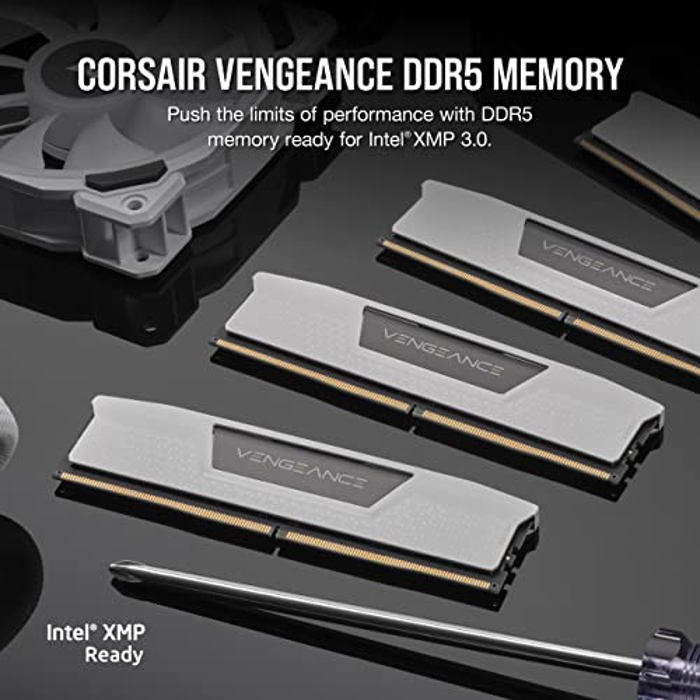 CORSAIR VENGEANCE 32GB (2x16GB) DDR5 5600MHz White image 2