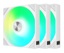TRYX ROTA SL ARGB 120 Triple Pack White 120mm ARGB Gen2 LEDs FDB Bearing F-R120A-AM3M-G0W