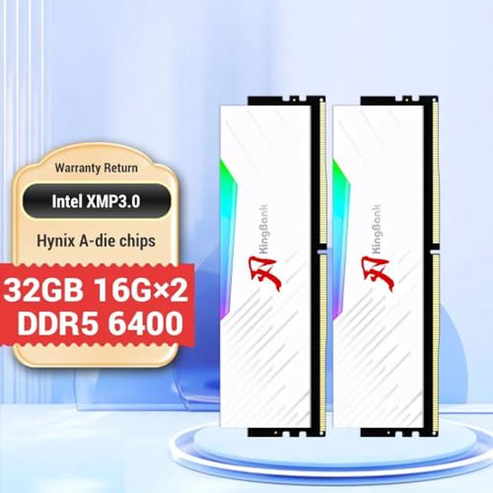 KingBank RGB 32GB (2x16GB) DDR5 6400MHz image 2