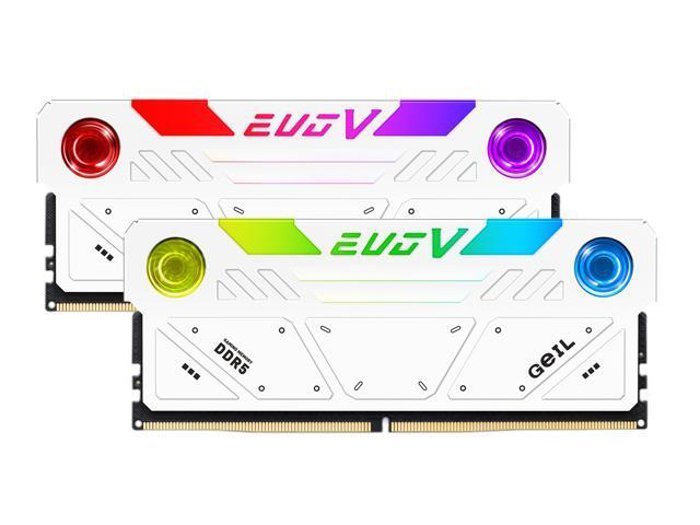 GeIL EVO V RGB 32GB (2 x 16GB) DDR5 6600 White