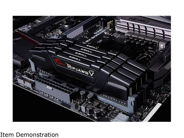 G.SKILL Ripjaws V Series 16GB (2 x 8GB) DDR4 4800 Intel XMP 2.0 F4-4800C17D-16GVK image 2
