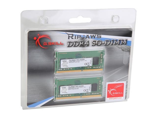 G.SKILL Ripjaws Series 32GB (4 x 8GB) DDR4 2666 SO-DIMM image 3