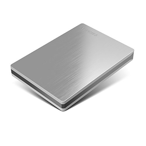 Toshiba Canvio Slim II 1TB Silver image 6