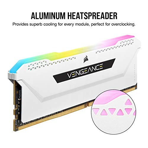 Corsair Vengeance RGB Pro SL 16GB (2x8GB) DDR4 3200 White image 3