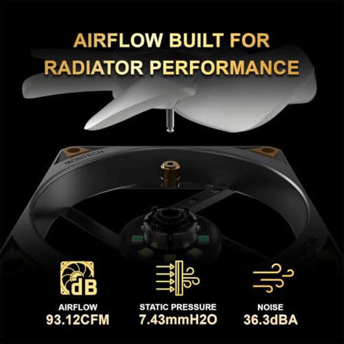MONTECH CyberFlow ARGB 360 Black image 2